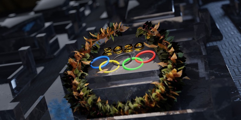 l'immagine raffigura i 5 cerchi olimpici
